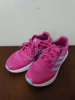アディダス　adidas ピンク ランニングシューズ クラウドフォーム　22.0