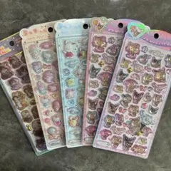 うるちゅるポップシール サンリオ コナン 5枚セット