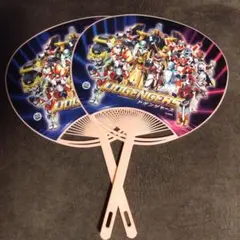2枚　ドゲンジャーズ　うちわ