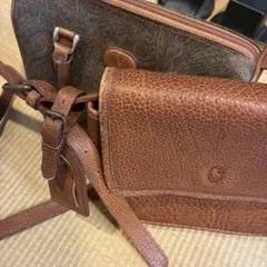 美品✨ラルフローレン ヴィンテージレザー ミニボストンバッグ 茶 