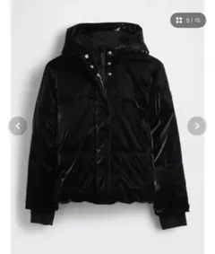 GAP ブラック パファージャケット キッズ M