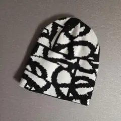 b.Eautiful Sakura checker beanie ブラック - メルカリ