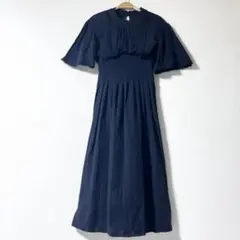 スナイデル　フレアスリーブ ワンピース　コットンレース　Aラインワンピース