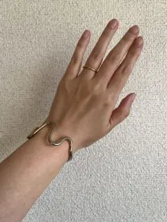 波型ゴールドバングル