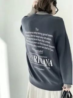 新品タグ付★アパルトモン AMERICANA N/S Fooded プルオーバー L'Appartement AMERICANA N/S Foodedプルオーバー - メルカリ