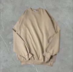 新品未使用 90s Hanes 無地 ブランク スウェット XL ベージュ