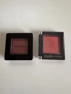 MISSHA CLIO 単色アイシャドウ 2点セットのサムネイル