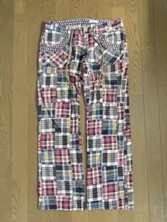 チェック ショートパンツ