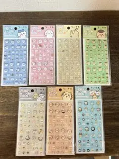 ちいかわ ドロップブロックシール 7種セットのサムネイル