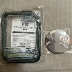 忍たま乱太郎　セガくじ　アクリルスタンドポーチ　缶バッチ　雑渡昆奈門