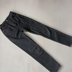 MOUSSY PLAIN JEANS ストレートデニム ブラックのサムネイル