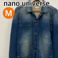 nano universe アウター デニムジャケット M【CT1626】