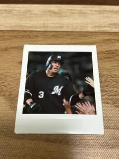 千葉ロッテマリーンズシークレットチェキ　角中勝也