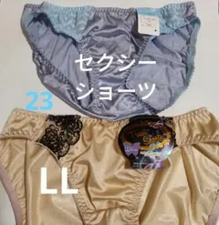 s*2様 セクシー　ショーツ 2枚セット LLサイズ シースルー　部分有り