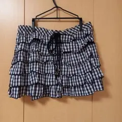 LIZLISA doll フリルチェックミニスカート