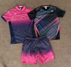 YONEX ゲームシャツ・ハーフパンツ　3点セット