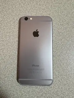 【美品】iPhone6 スペースグレイ 16GB 100%