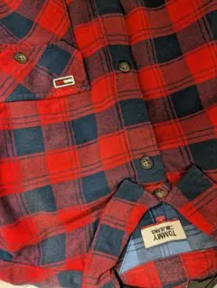 Tommy Jeans チェック柄ネルシャツ
