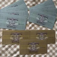 【匿名配送】最新 ゼビオ 株主優待券 20％割引券 3枚 10%割引券 12枚