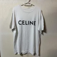CELINE ロゴ Tシャツ ホワイトのサムネイル
