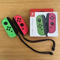 ニンテンドースイッチ SWITCH ジョイコン Lネオングリーン、Rネオンピンク