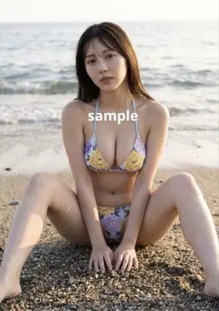 AI美女 花柄ビキニ グラビア写真 260906_50
