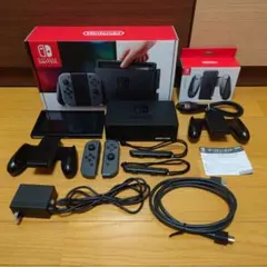 Nintendo Switch(グレー) ＋Joy-Con充電グリップ
