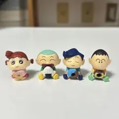 クレヨンしんちゃん ミニフィギュア 4体セット