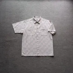 PIKO 90s Y2K 半袖シャツ チェック柄 Lサイズ オールドサーフレトロのサムネイル