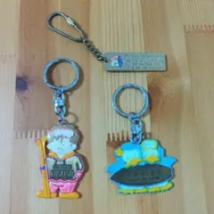 昭和レトロ キーホルダー 3個 ペンギンなど