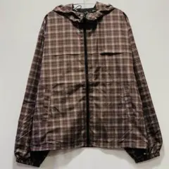 新品❗チェック総柄❗フードジャケット❗