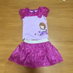 Disney ちいさなプリンセス ソフィア Tシャツ スカート セットのサムネイル