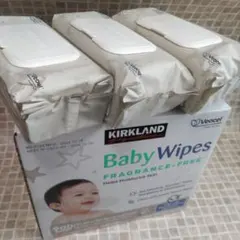 コストコ KIRKLANDベビーワイプ(3個)のサムネイル