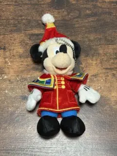 ミッキー　ぬいぐるみバッジ　クリスマス2013