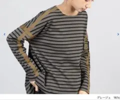 新品＊SCOT CLUBボーダーカットソードッキング異素材vinagalasud