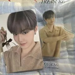 TREASURE トレカ 4周年 ストロー ドヨン