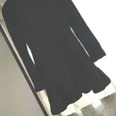 LAMIAツイードノーカラーコートフレアフリルのサムネイル