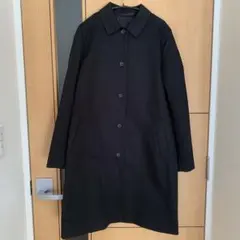 ユニクロ　ステンカラーコート　ブラック　Ｌ　冠婚葬祭