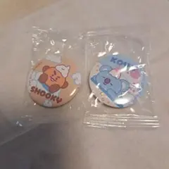 BT21 SHOOKY KOYA バッジ セット くら寿司