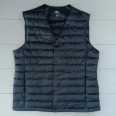 【UNIQLO】ウルトラライトダウンベスト（L）黒