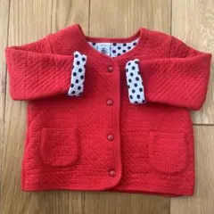 PETIT BATEAU プチバドー 12M /74cmカーディガン