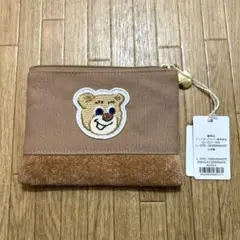 新品　フェイラー　FEILER オールドテディ　ワッペンポーチ　　ベージュのサムネイル