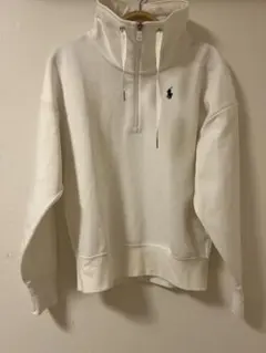 ハーフジップ スウェット