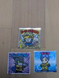 【スーパー悟飯ロココ】ドラゴンボールマン超SHコレクターシール 3枚セット