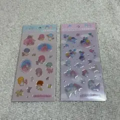 正規品✨　キラぷくシール　キキララ　リトルツインスターズ　2点セット　サンリオ