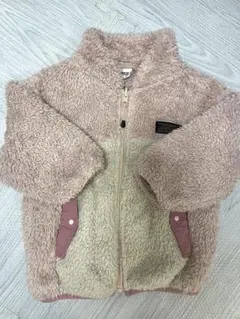 BREEZE フリースジャケット 100 ピンク