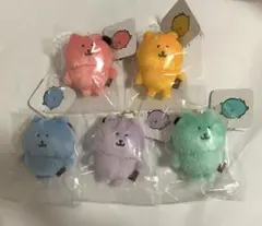 ナガノマーケット カラーなナガノのくまマスコット 5色