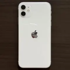 iPhone11 64GB ホワイト SIMフリー バッテリー81% 動作確認済のサムネイル