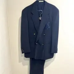 LANCEL スーツセットアップ　日本製　メンズ　Mサイズ　古着　ヴィンテージ