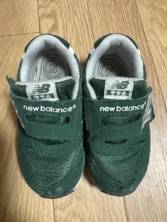 New Balance 996 キッズスニーカー グリーン　14.5 一足　美品